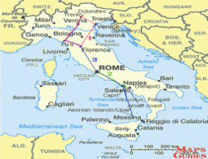 itinerario italia